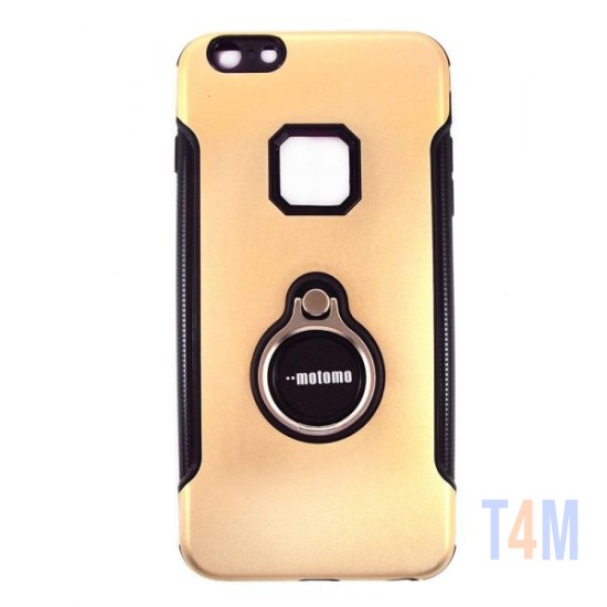 CAPA SUPORTE DE ANEL APPLE IPHONE XS GOLD